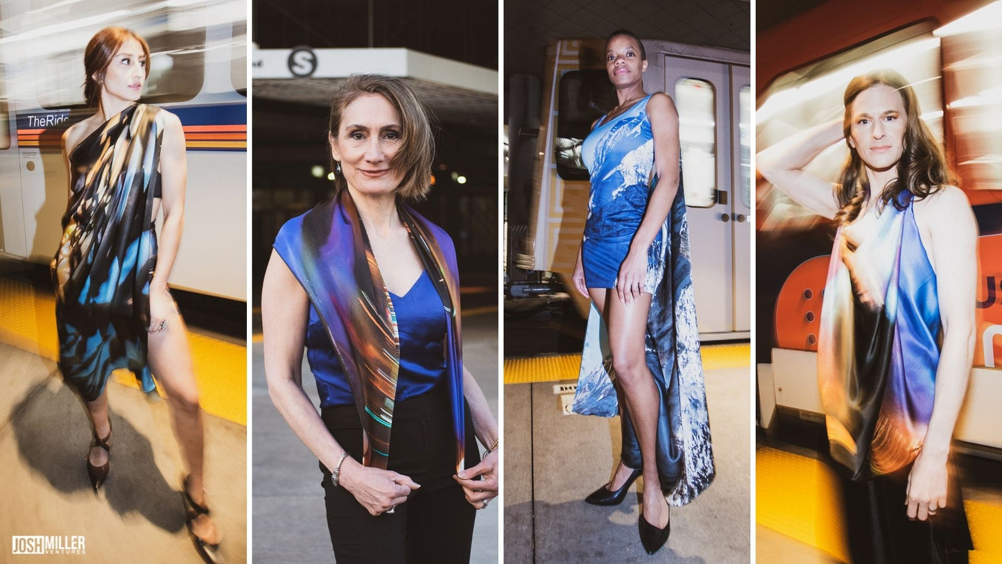 Chain & Wood Skirt - Spring/Summer 2022