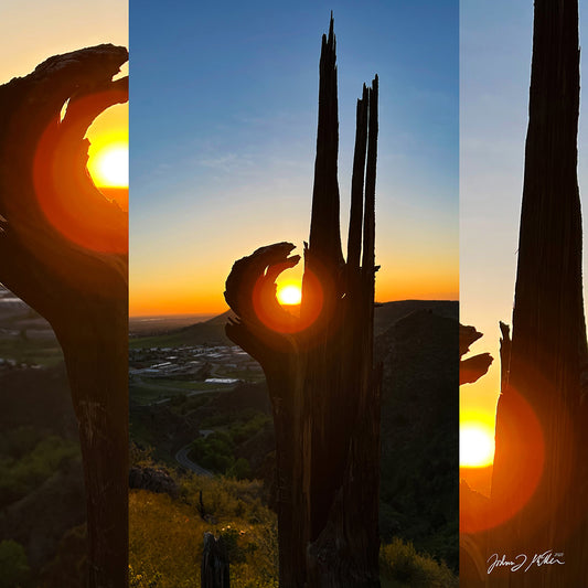 Sunrise Through the Eye - Fall/Winter 2023 Wearable Photos