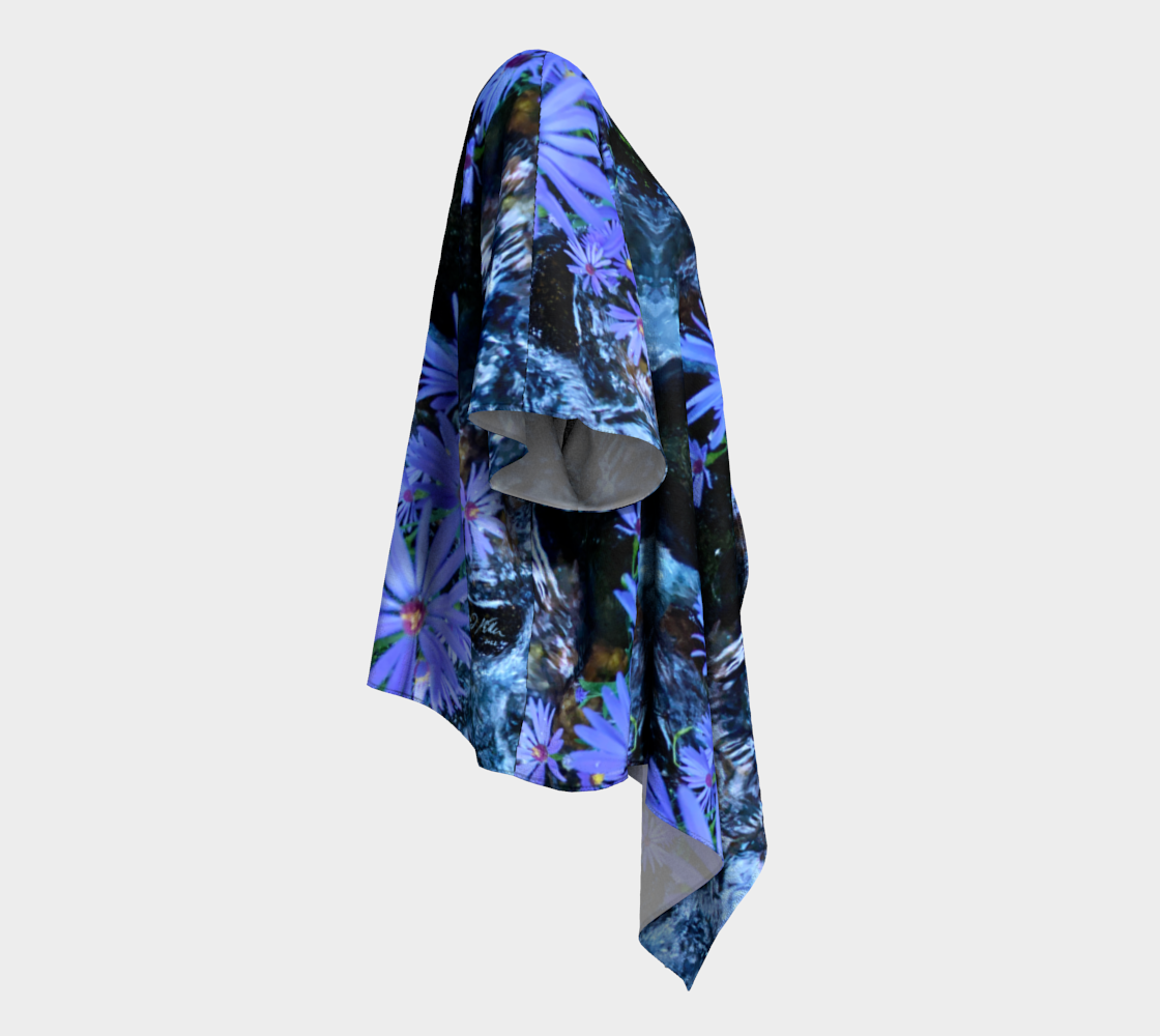 Creekside Petals Draped Cardigan - Spring/Summer 2022