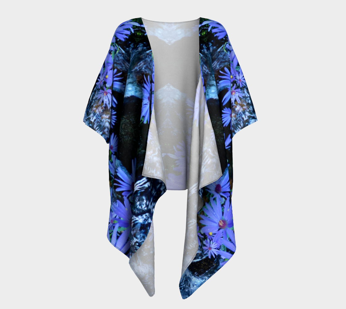 Creekside Petals Draped Cardigan - Spring/Summer 2022