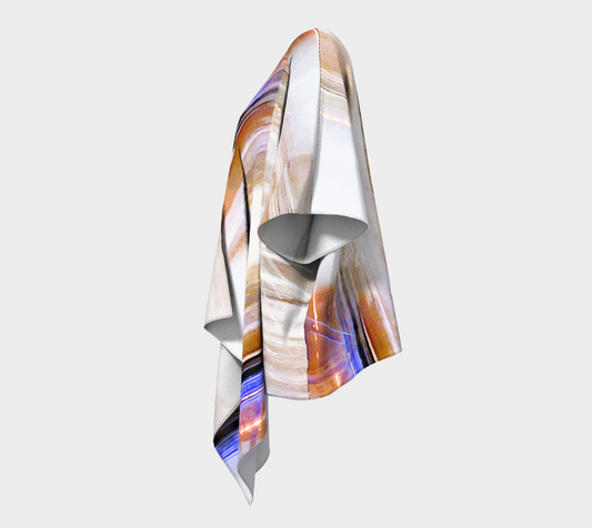 Neon Snow Draped Cardigan - Fall/Winter 2022