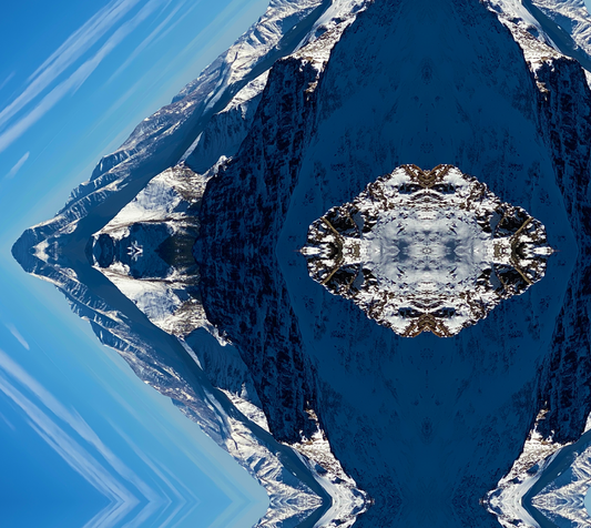 Continental Divide - Wearable Photos Fabric